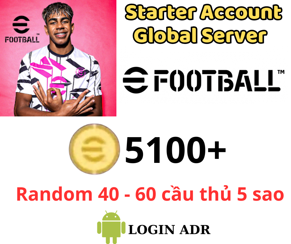 [GLOBAL - ADR] 5100+ Coins eFootball™